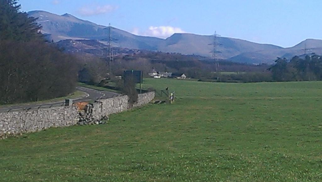 Groeslon Ty Mawr B & B Llanddeiniolen Bagian luar foto